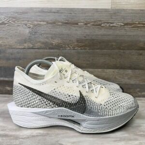 Nike Vaporfly 3 Mens Size 9 Running Shoes ZoomX Flyknit DV4130-100 White Silver